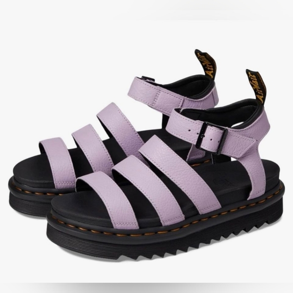 Dr. Martens Shoes - DR MARTENS BLAIRE WOMEN'S PISA LEATHER STRAP SANDALS SIZE 8